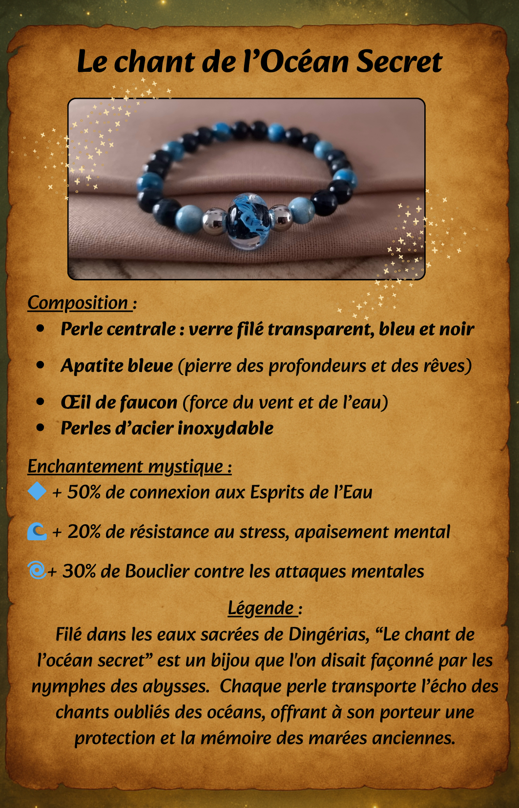 Le chant de l'océan secret - Les larmes du Phoenix