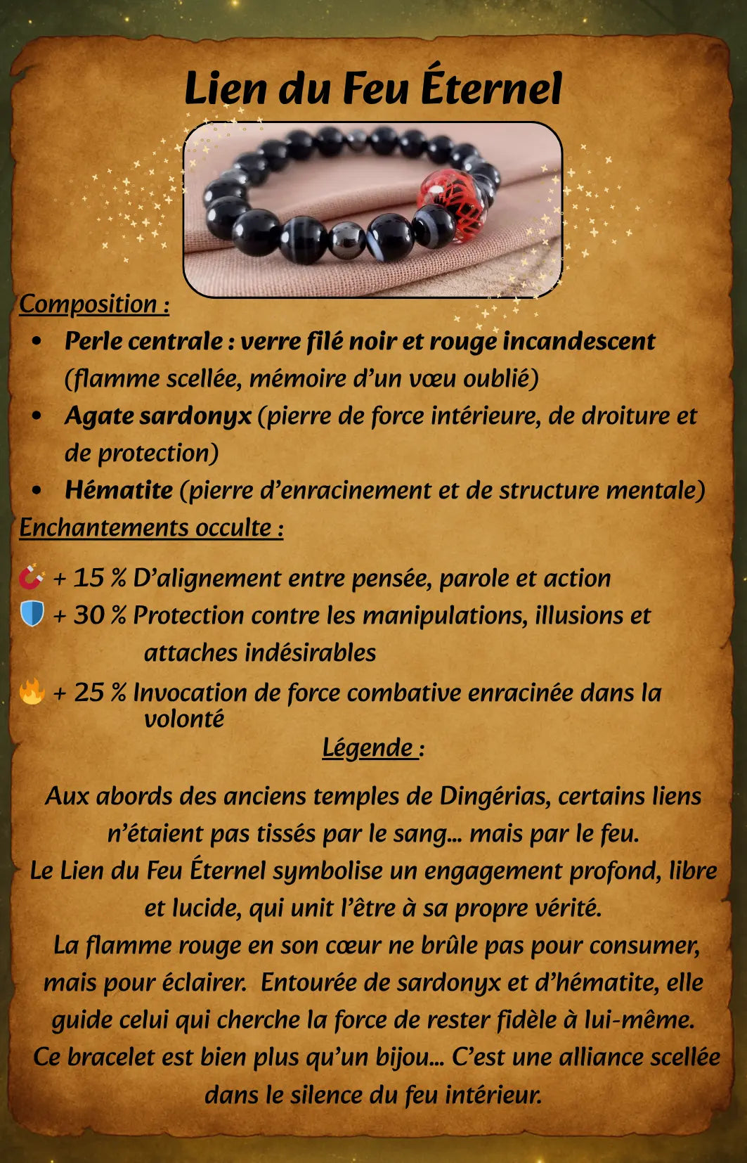 Lien du Feu Éternel Les larmes du Phoenix