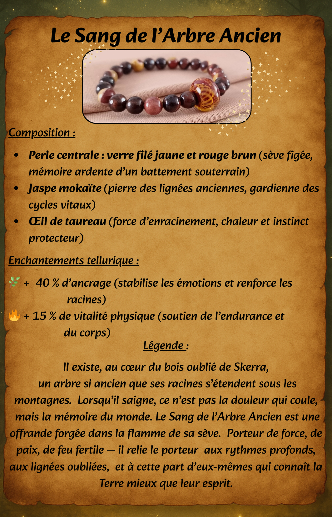 Le Sang de l’Arbre Ancien Les larmes du Phoenix