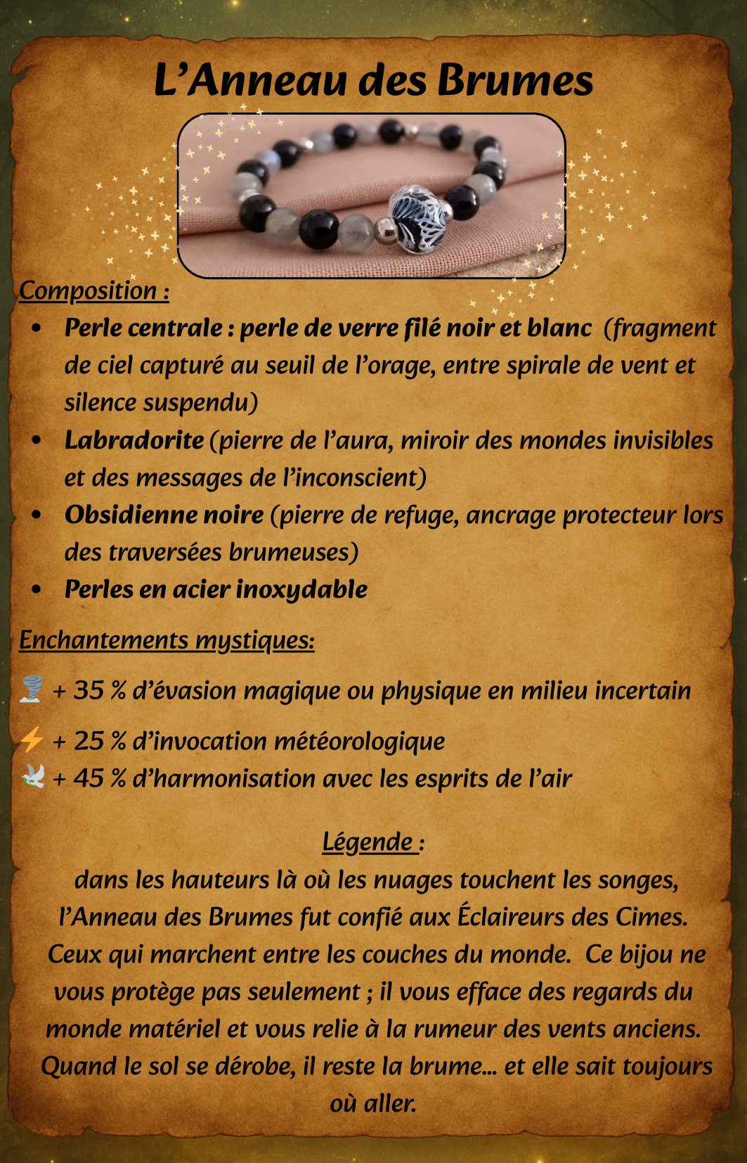 L’Anneau des Brumes Les larmes du Phoenix