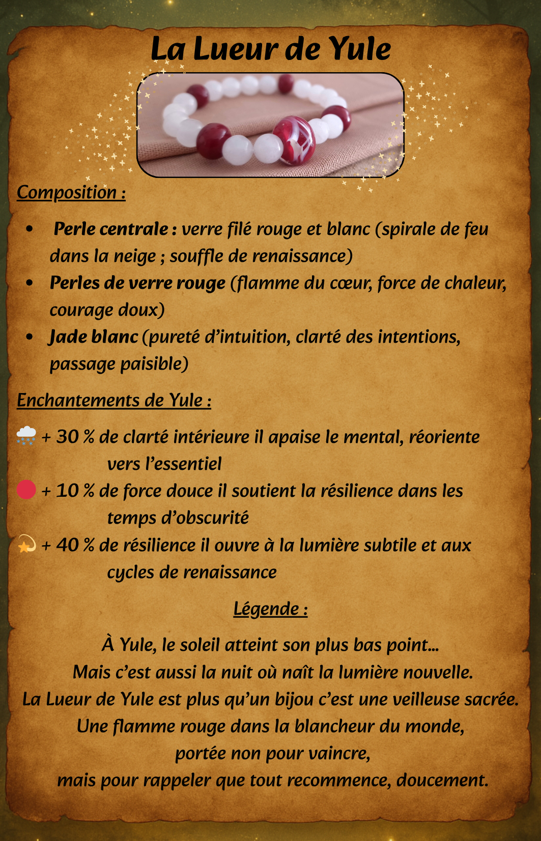 La Lueur de Yule Les larmes du Phoenix
