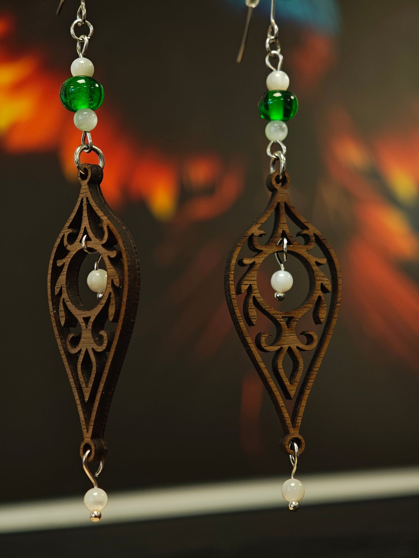 Boucles d'Oreilles Frelya Les larmes du Phoenix