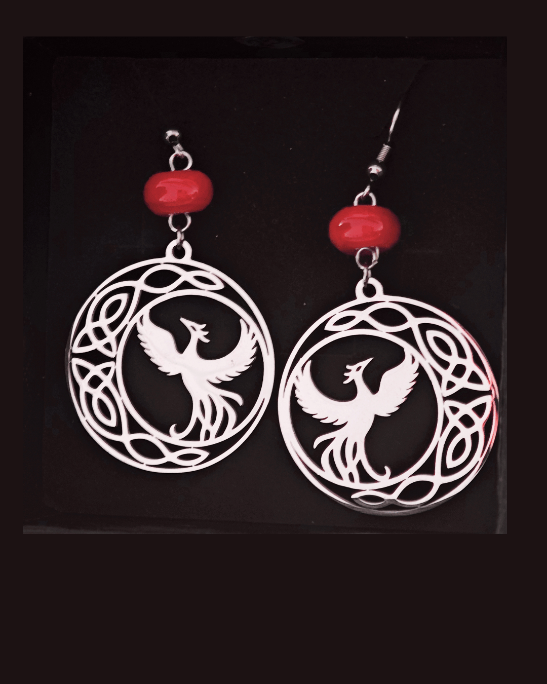 Boucles d'Oreilles Rysix Les larmes du Phoenix