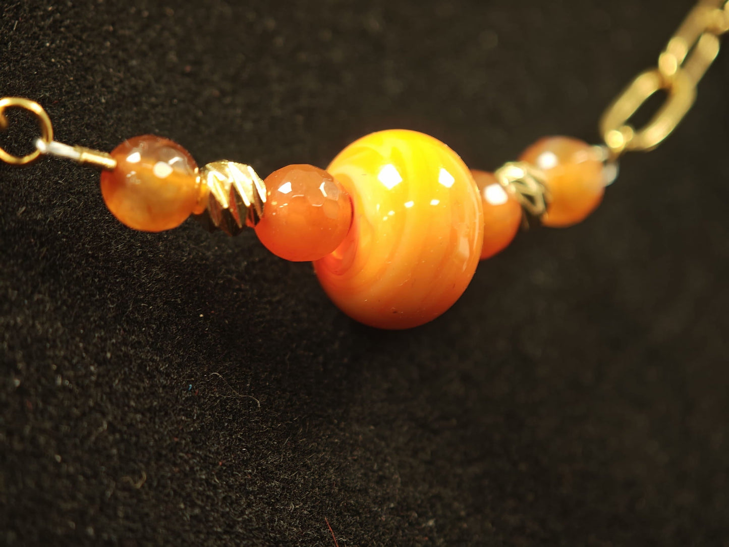 Parure Pyrelia Les larmes du Phoenix