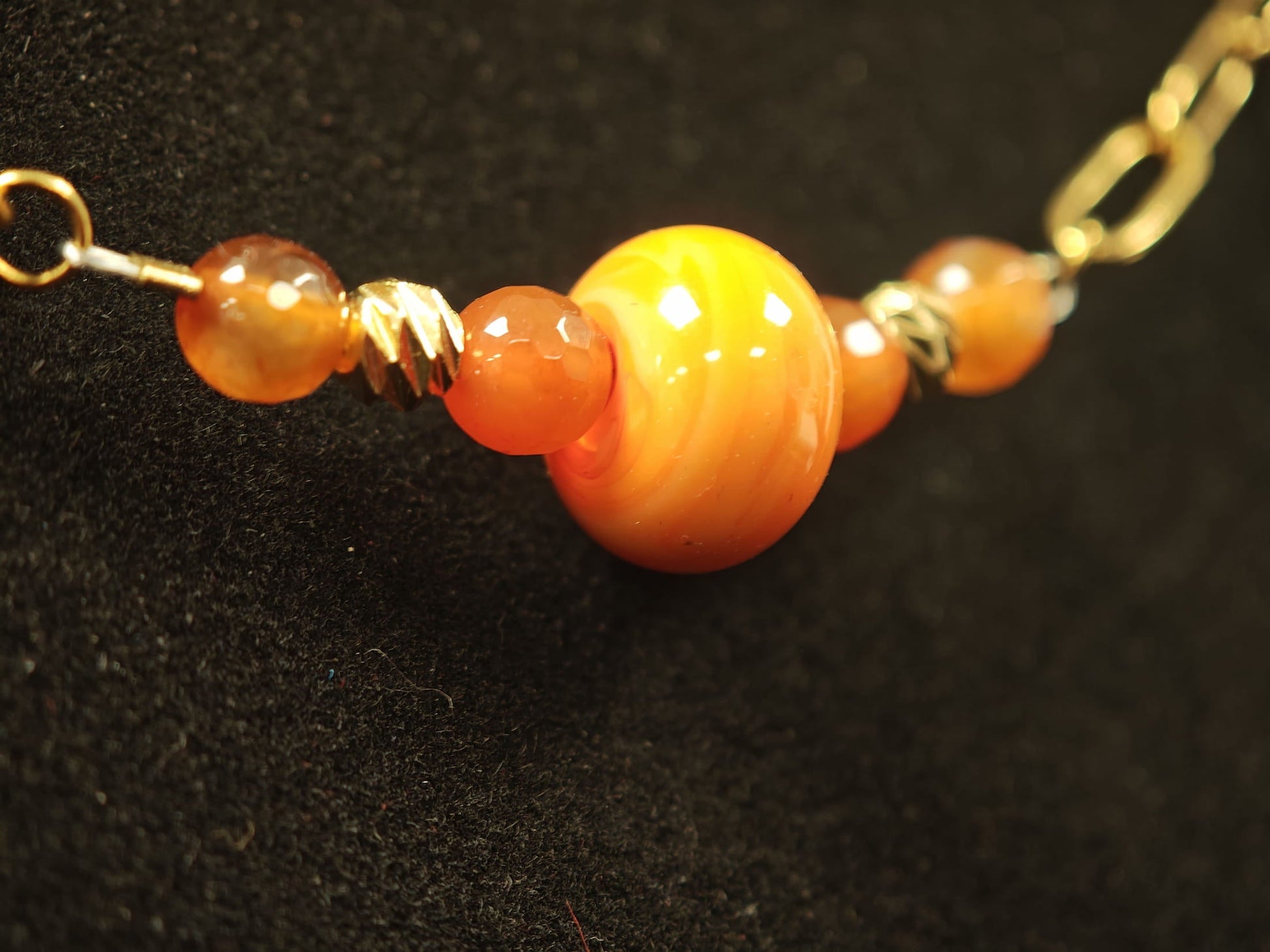 Parure Pyrelia Les larmes du Phoenix