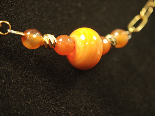 Parure Pyrelia Les larmes du Phoenix