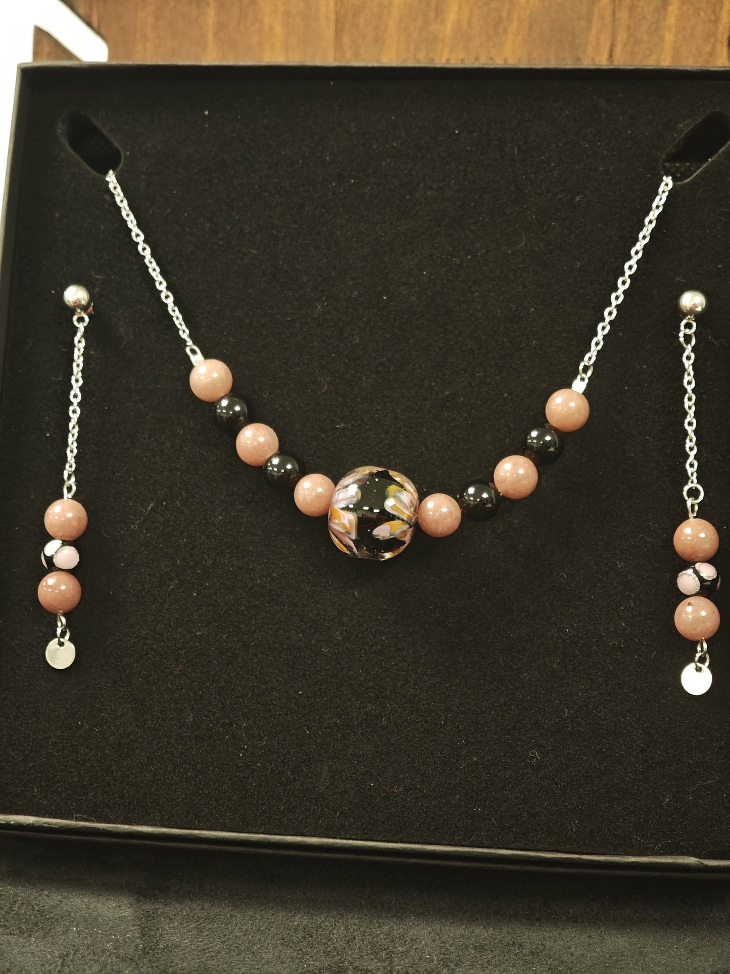 Parure Rosëa Les larmes du Phoenix