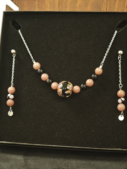 Parure Rosëa Les larmes du Phoenix