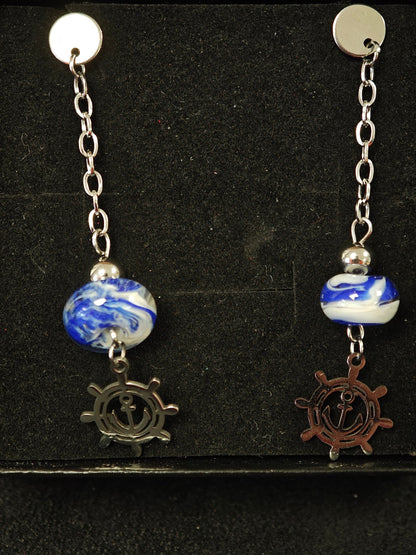 Boucles d'Oreilles Marinaë Les larmes du Phoenix