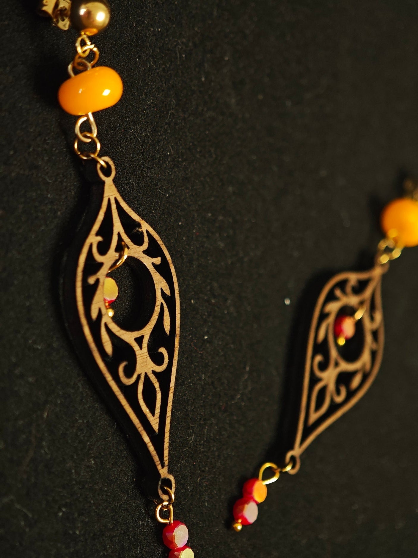 Boucles d'Oreilles Eira Les larmes du Phoenix