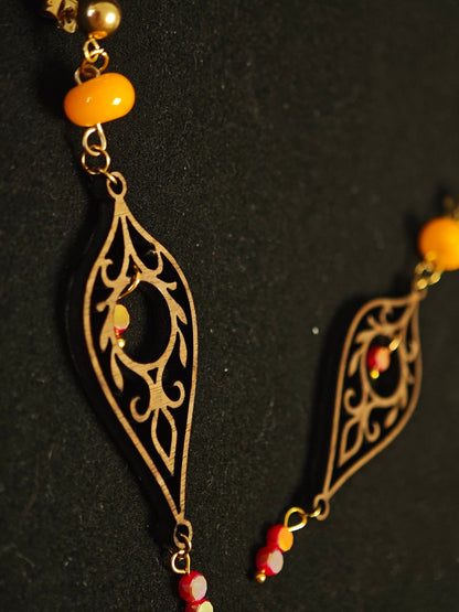 Boucles d'Oreilles Eira Les larmes du Phoenix