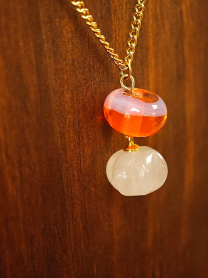 Collier Pumpky Les larmes du Phoenix