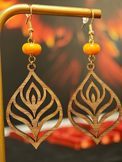 Boucles d'Oreilles Fira Les larmes du Phoenix