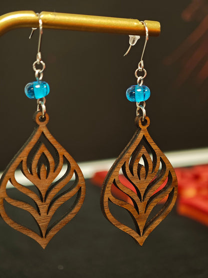 Boucles d'Oreilles Aëlya Les larmes du Phoenix