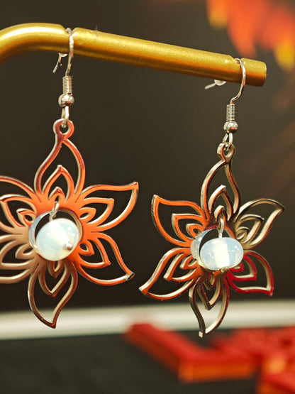 Boucles d'Oreilles Lueurna Les larmes du Phoenix