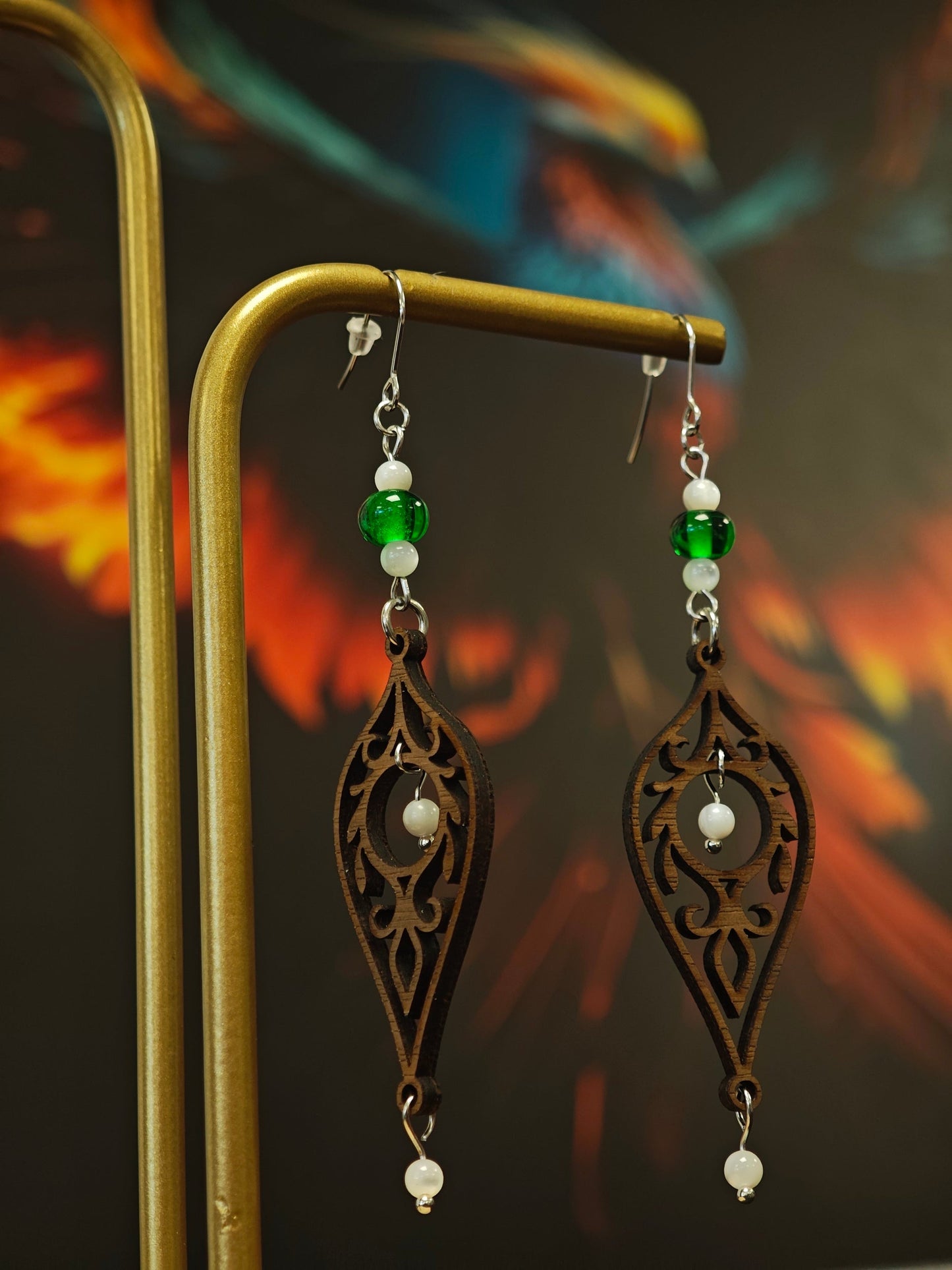 Boucles d'Oreilles Frelya Les larmes du Phoenix