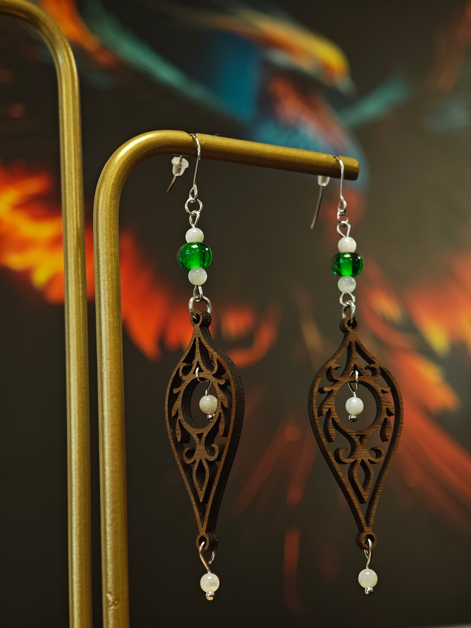 Boucles d'Oreilles Frelya Les larmes du Phoenix