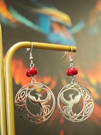 Boucles d'Oreilles Rysix Les larmes du Phoenix