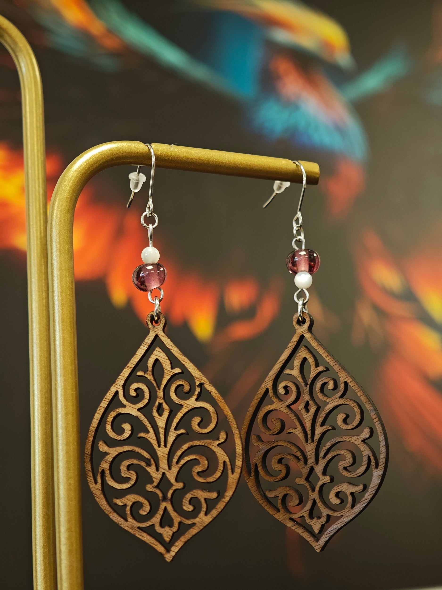 Boucles d'Oreilles Rhovelle Les larmes du Phoenix