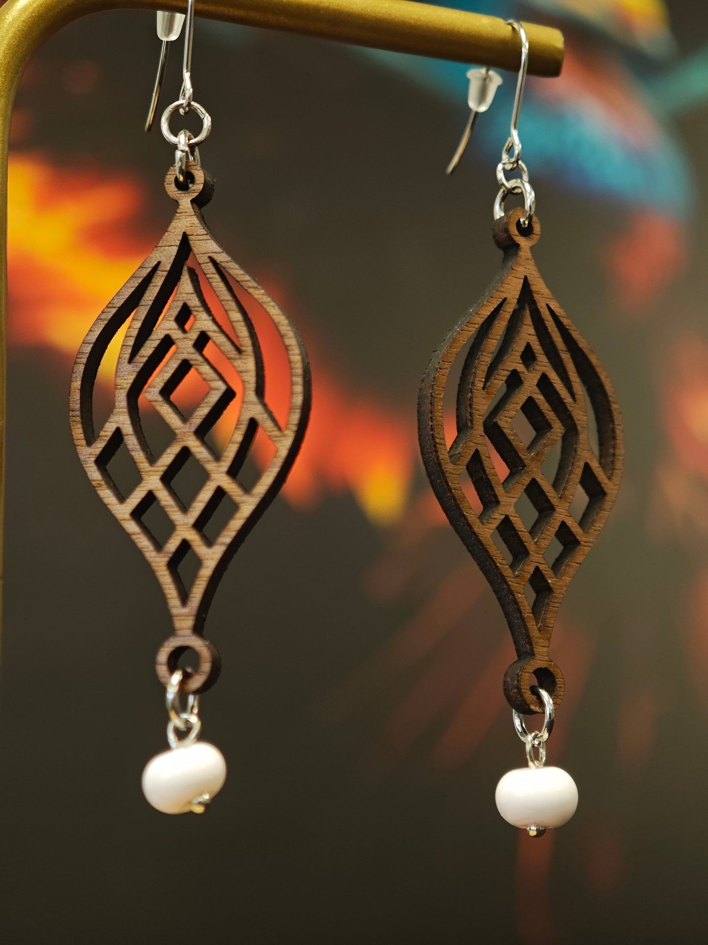 Boucles d'Oreilles Hévirline Les larmes du Phoenix