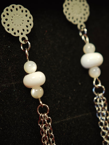 Boucles d'Oreilles Bïancka Les larmes du Phoenix