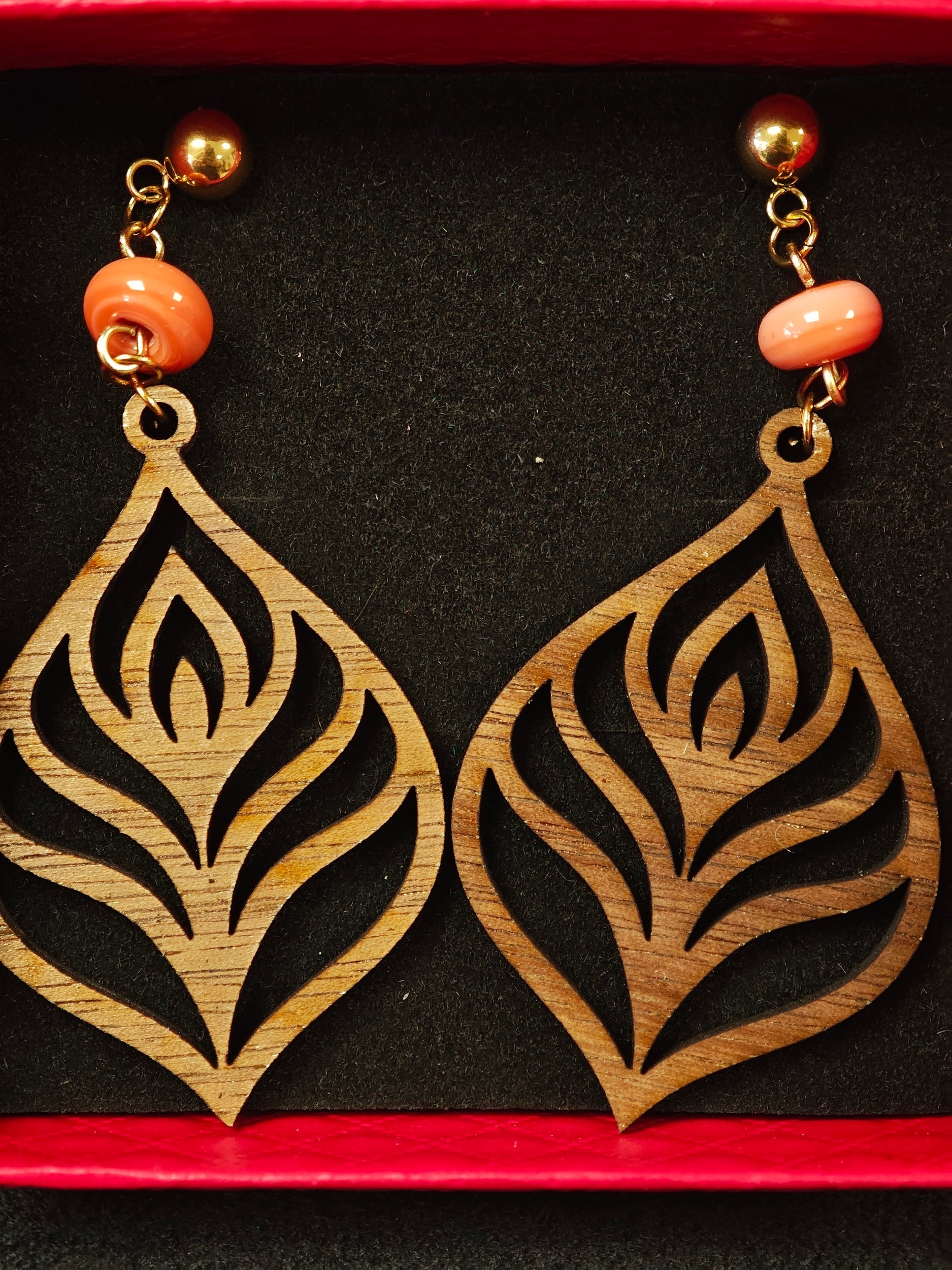 Boucles d'Oreilles Corélune Les larmes du Phoenix