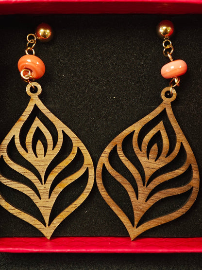 Boucles d'Oreilles Corélune Les larmes du Phoenix