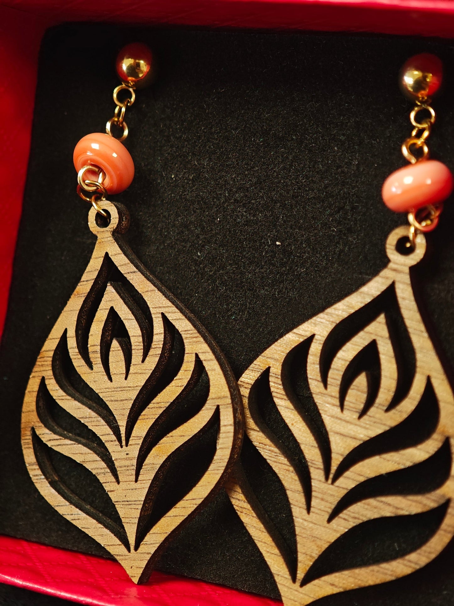 Boucles d'Oreilles Corélune Les larmes du Phoenix