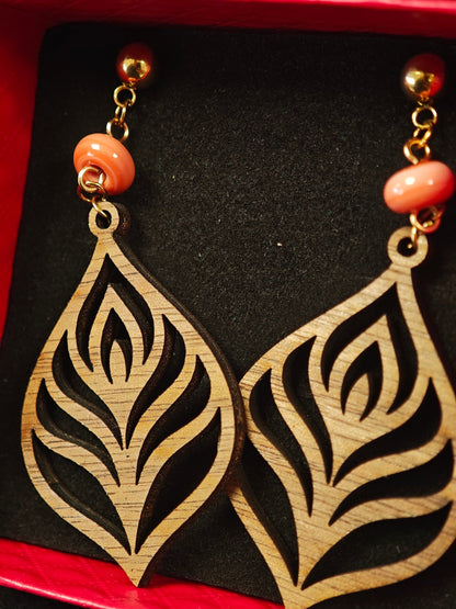 Boucles d'Oreilles Corélune Les larmes du Phoenix