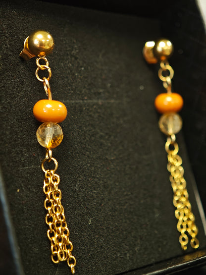 Boucles d'Oreilles Citréa