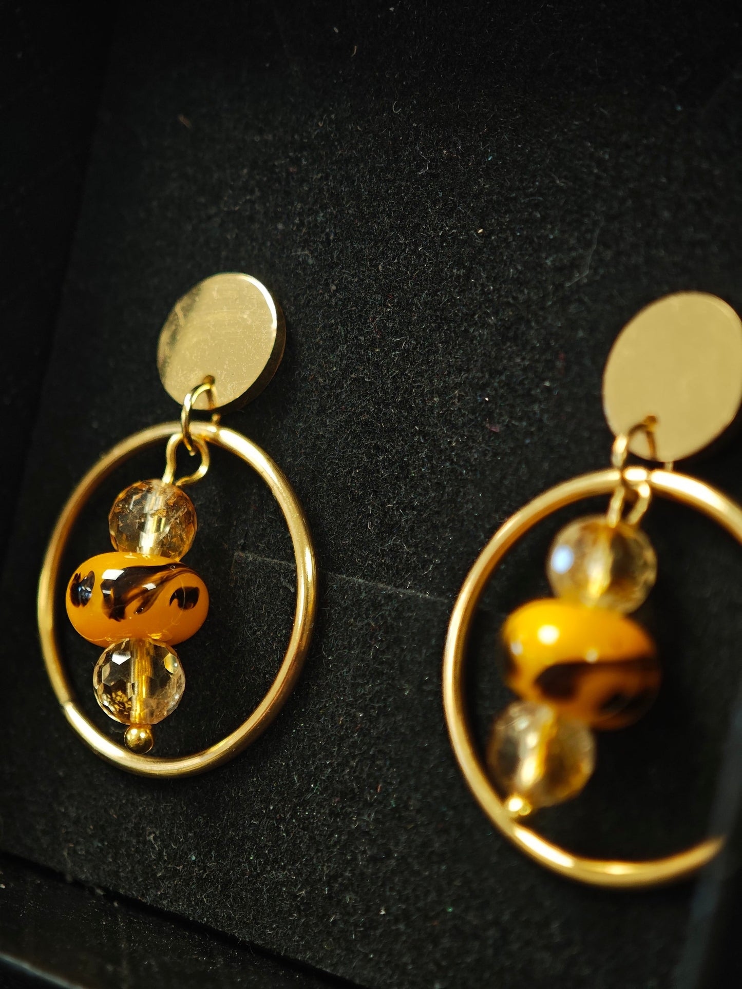 Boucles d'Oreilles Solméra Les larmes du Phoenix