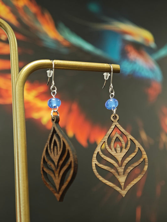 Boucles d'Oreilles Isylfrost Les larmes du Phoenix