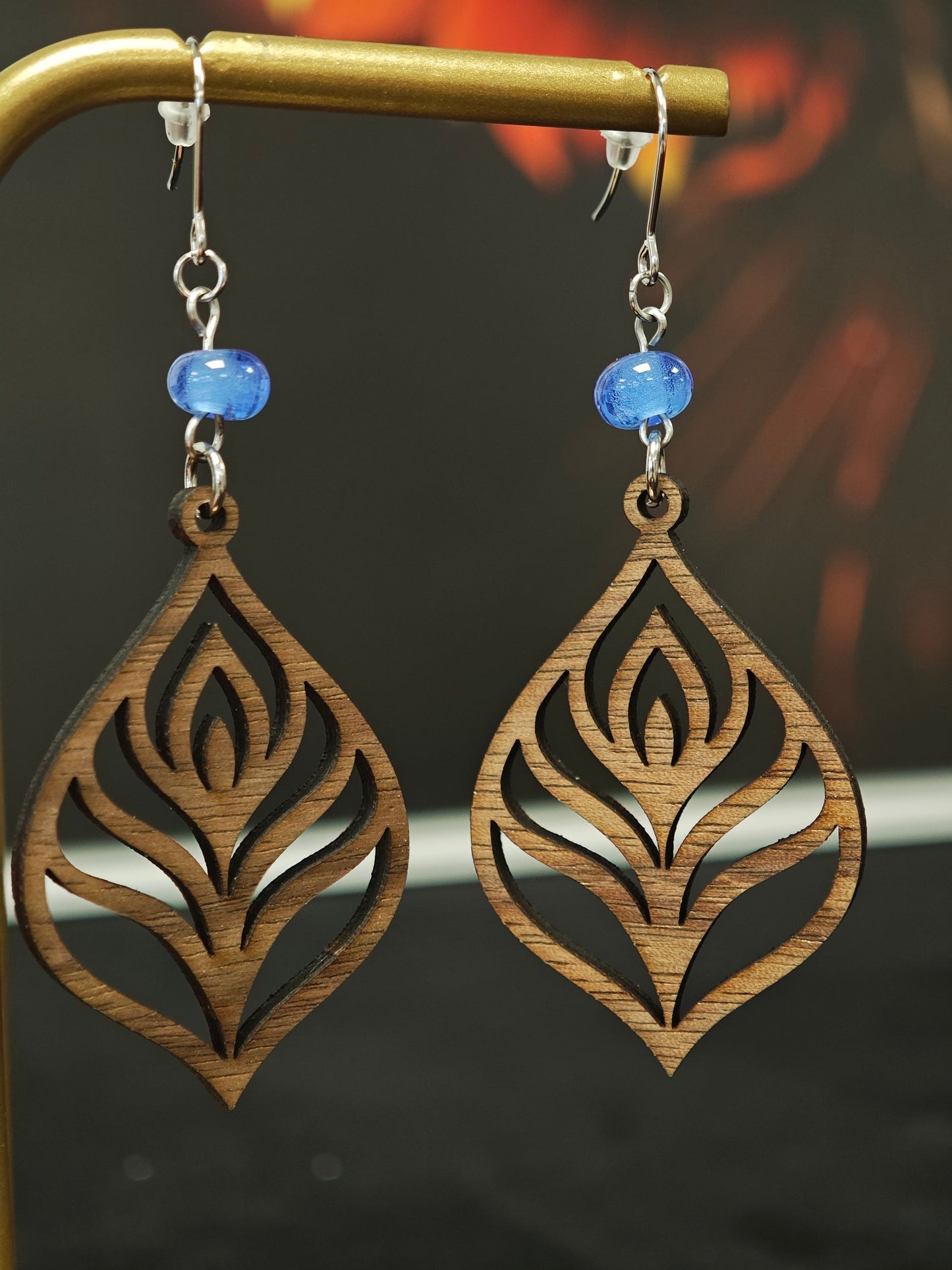 Boucles d'Oreilles Isylfrost Les larmes du Phoenix