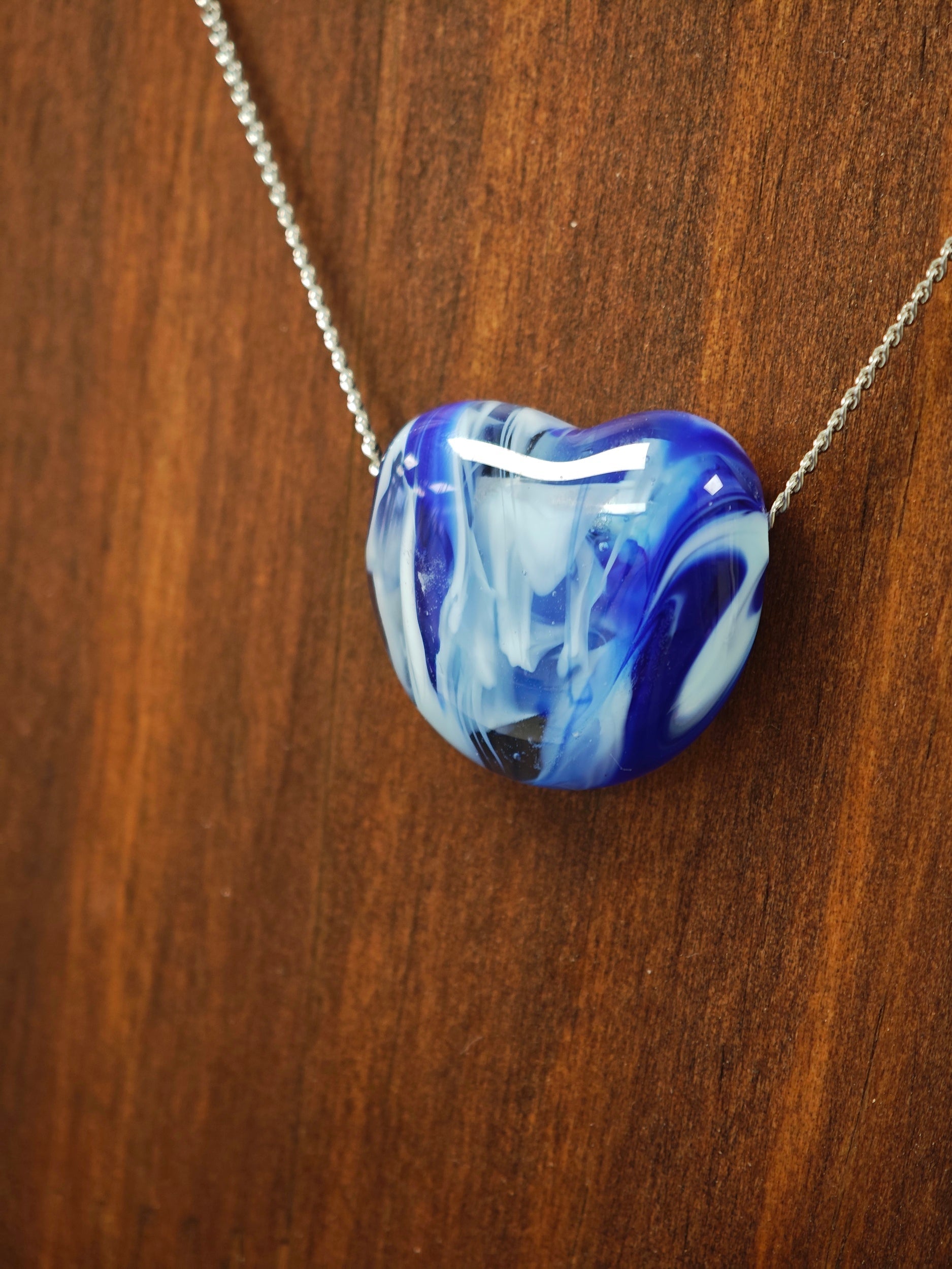 Collier Cœur de Néréïde Les larmes du Phoenix