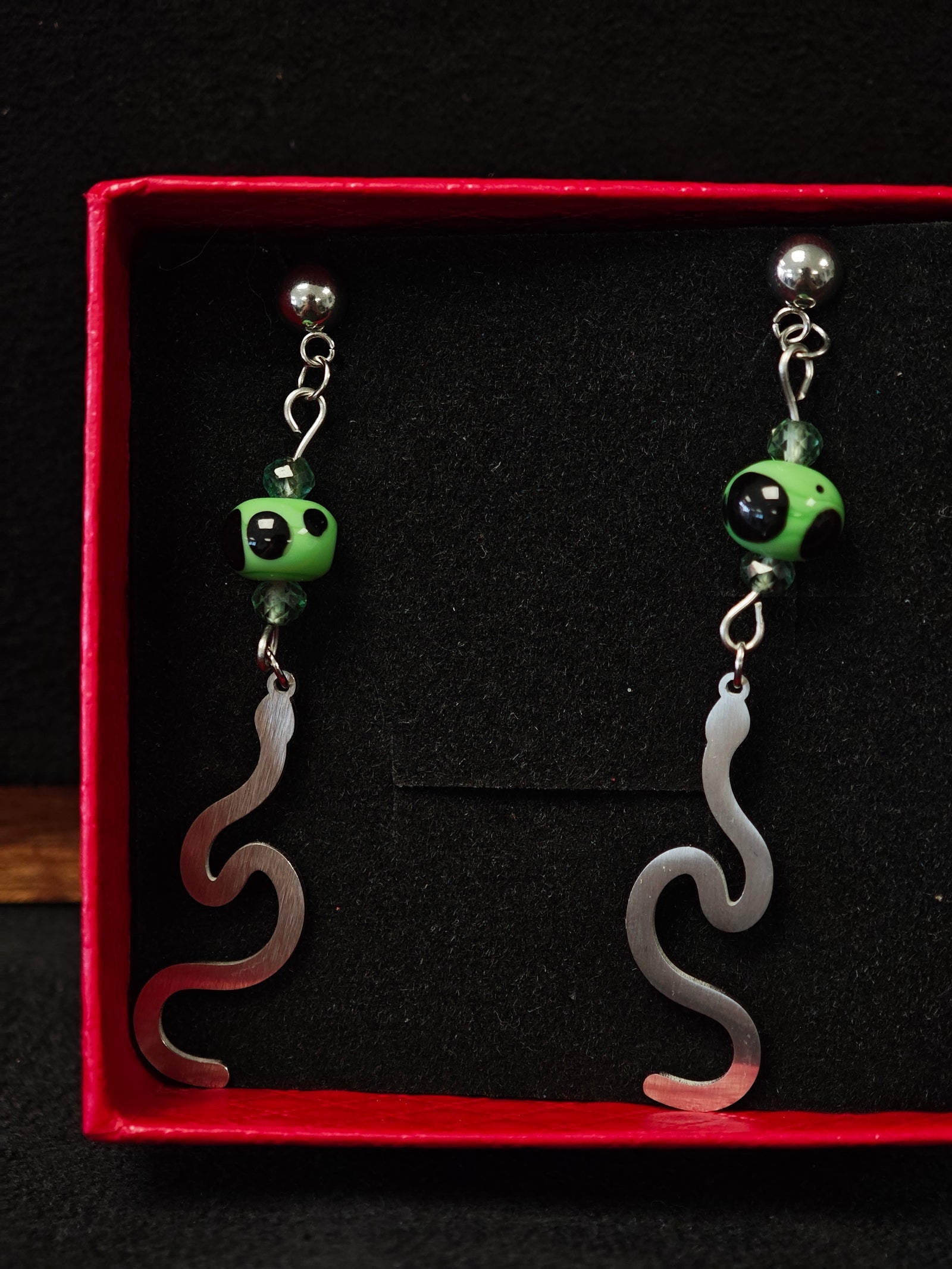 Boucles d'Oreilles Pytha Les larmes du Phoenix