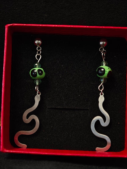 Boucles d'Oreilles Pytha Les larmes du Phoenix