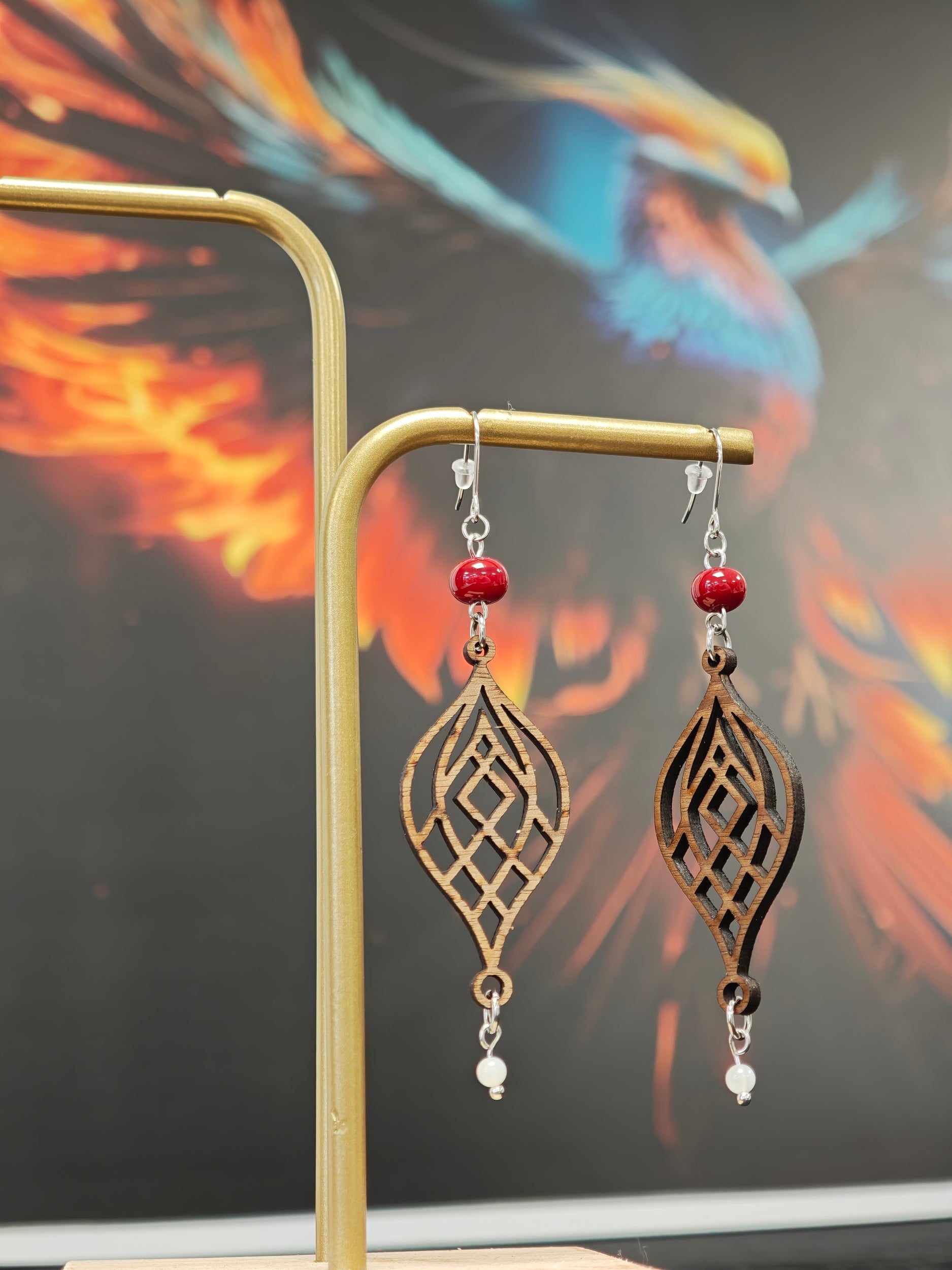 Boucles d'Oreilles Veloria Les larmes du Phoenix